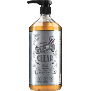 Шампунь очищуючий для волосся, схильного до жирності Clear Beardburys, 1000 мл