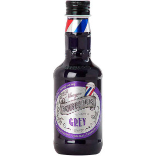 Шампунь відтінковий для білого та сивого волосся Grey Beardburys, 100 мл