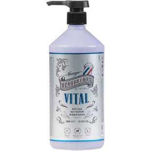 Шампунь проти лупи з ефектом пілінгу Vital Beardburys, 1000 мл