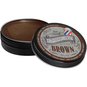 Воск тонирующий с коричневой краской Brown Beardburys, 100 мл
