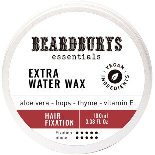 Віск для волосся сильної фіксації Extra Water Essentials Beardburys, 100 мл