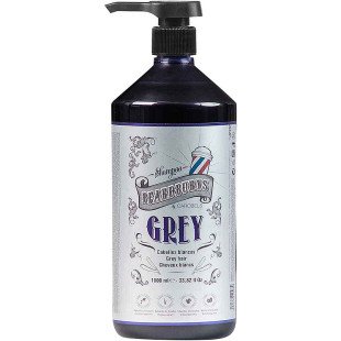 Шампунь відтінковий для білого та сивого волосся Grey Beardburys, 1000 мл