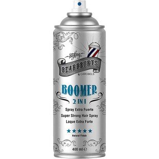Лак для волосся з двома розпилювачами Extra Strong 2 in 1 Boomer Beardburys, 400 мл